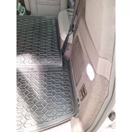 Polyurethane trunk mats (6 seats with two parts) DENZA N9 (6місць) - 2