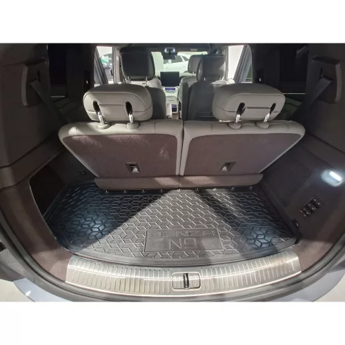 Polyurethane trunk mats (6 seats with two parts) DENZA N9 (6місць) - 6