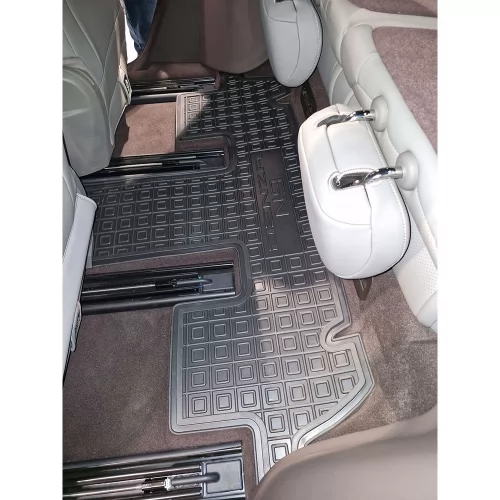 Polyurethane interior mats 3d row DENZA N9 (6місць) - 1