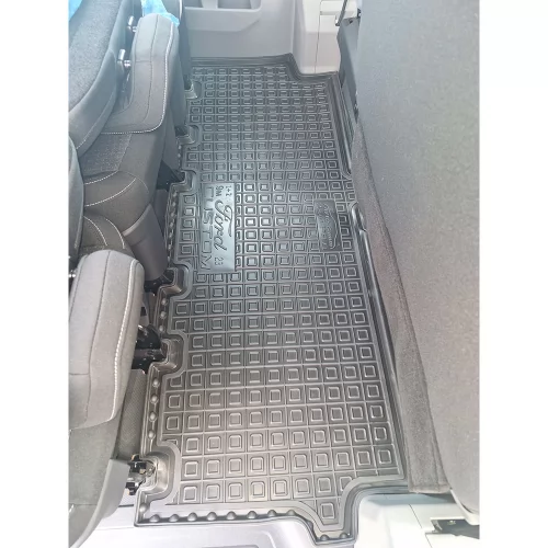  Килимки салону поліуретанові 3-ряд (9 місць) FORD (Форд) Custom (Transit/Tourneo) (2024>) 1+1