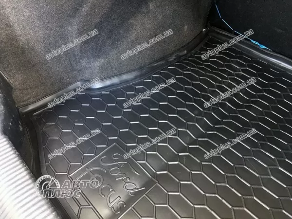 Килимки багажнику поліуретанові FORD (Форд) Focus (>2004) - 1