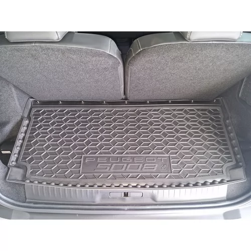 Polyurethane trunk mats (7 seats) in 2 parts PEUGEOT P 5008 (2025>) (5місць) - 1