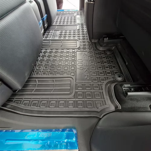 Polyurethane interior mats (2nd, 3rd row) 2-part interior (6 seats) ZEEKR 009 (2025>) (6місць)  - 3
