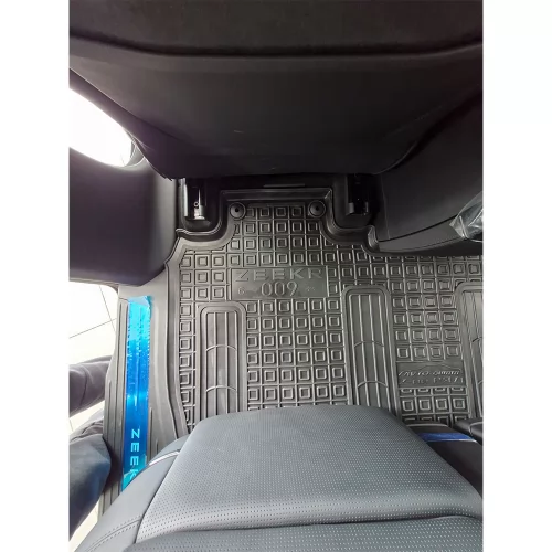 Polyurethane interior mats (2nd, 3rd row) 2-part interior (6 seats) ZEEKR 009 (2025>) (6місць)  - 4