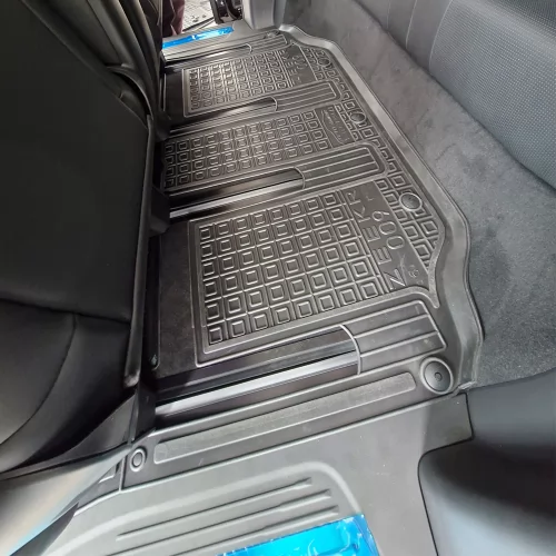 Polyurethane interior mats (2nd, 3rd row) 2-part interior (6 seats) ZEEKR 009 (2025>) (6місць)  - 8
