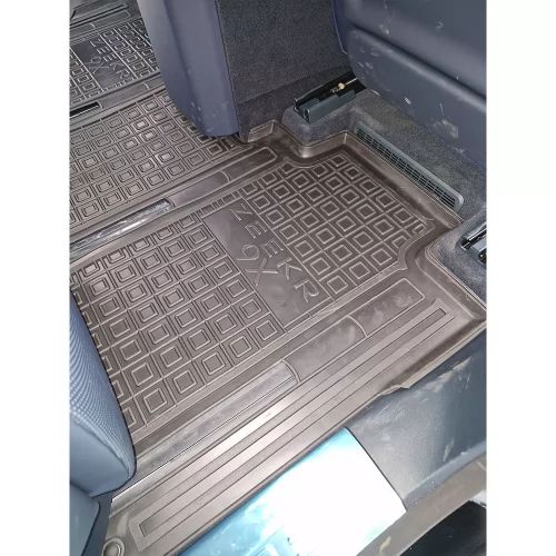 Polyurethane interior mats (2nd, 3rd row) 2-part interior ZEEKR 9X (2025-) - 1