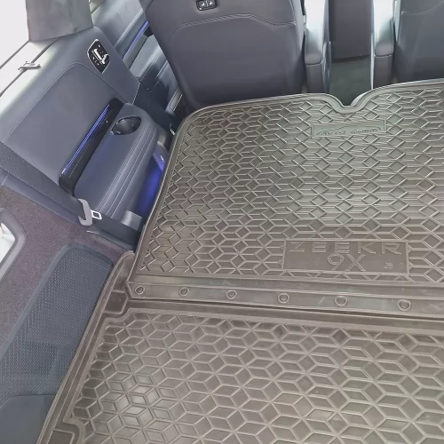 Polyurethane trunk mats in 2 parts ZEEKR 9X (2025-) - 7