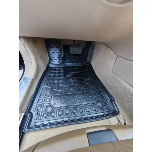 Килимки салону поліуретанові               MERCEDES (Мерседес) S - class (W 221) short (2005-2013)