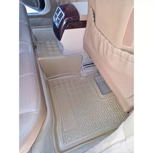 Килимки салону полiуритановi (бежеві)   MERCEDES (Мерседес) S - class (W 221) short (2005-2013) - 5