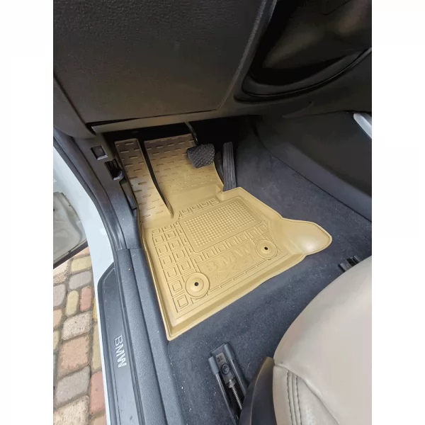 Polyurethane interior mats (Beige) BMW X-4 F26 (2014-2018)