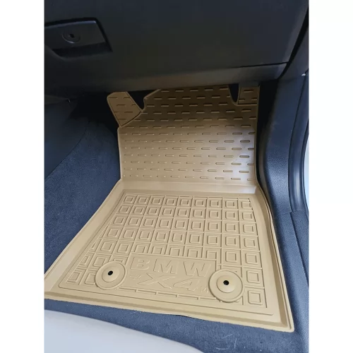 Polyurethane interior mats (Beige) BMW X-4 F26 (2014-2018) - 4