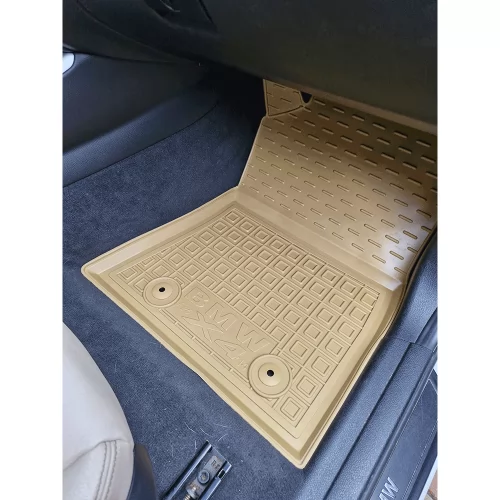 Polyurethane interior mats (Beige) BMW X-4 F26 (2014-2018) - 5