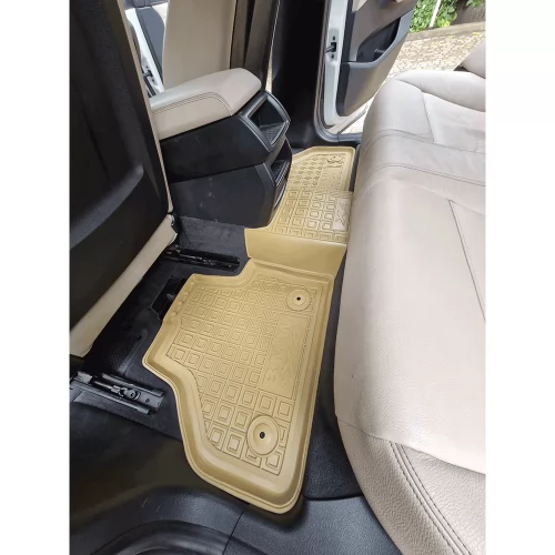 Polyurethane interior mats (Beige) BMW X-4 F26 (2014-2018) - 6