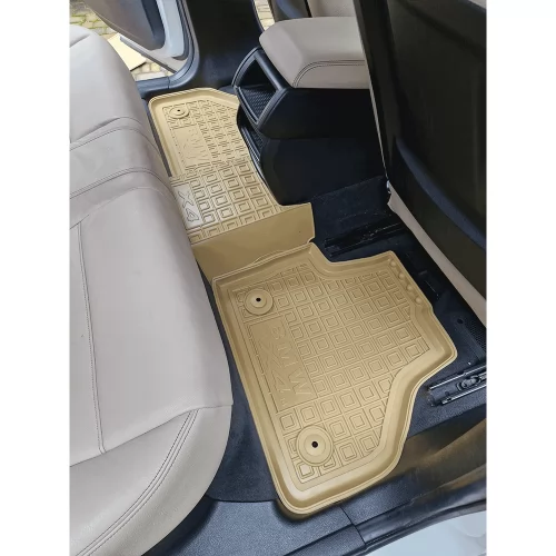 Polyurethane interior mats (Beige) BMW X-4 F26 (2014-2018) - 7