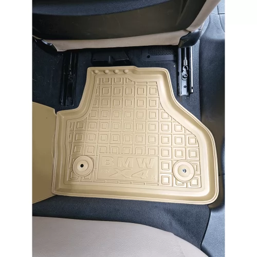 Polyurethane interior mats (Beige) BMW X-4 F26 (2014-2018) - 9