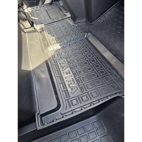 Килимки салону поліуретанові (1+2) OPEL (Опель) Zafira Life (2019>) 1+1/1+2 - 1