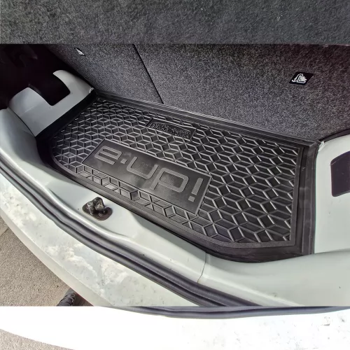 Килимки багажнику поліуретанові            VW (ФольксВаген) e-up (2017-2019) - 3
