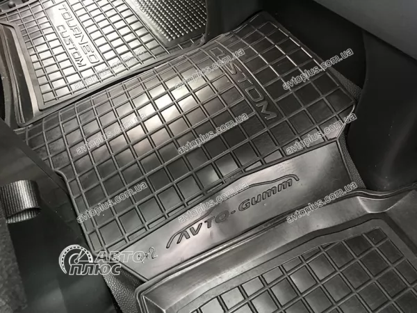 Килимки салону поліуретанові FORD (Форд) TOURNEO Custom (2013>) (1+2 перший ряд) - 4
