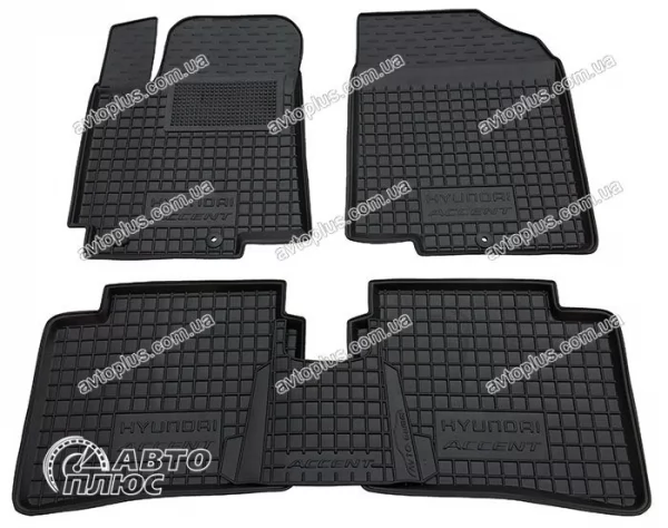 Килимки салону поліуретанові HYUNDAI (Хюндай) Accent RB (2011>)