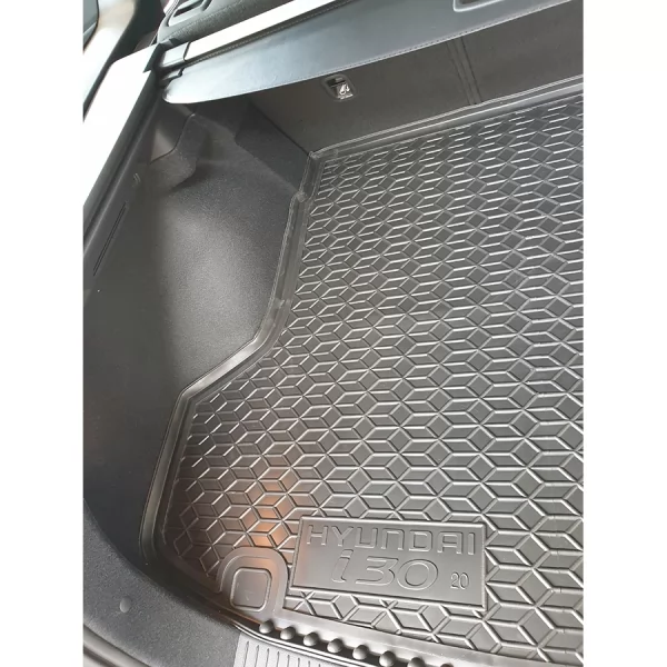 Килимки багажнику поліуретанові універсал HYUNDAI (Хюндай) i - 30 (2017>) - 5