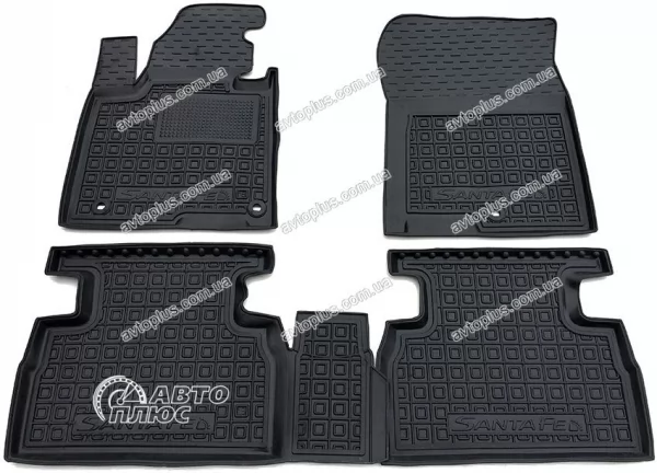 Килимки салону поліуретанові HYUNDAI (Хюндай) Santa-Fe (2018>)