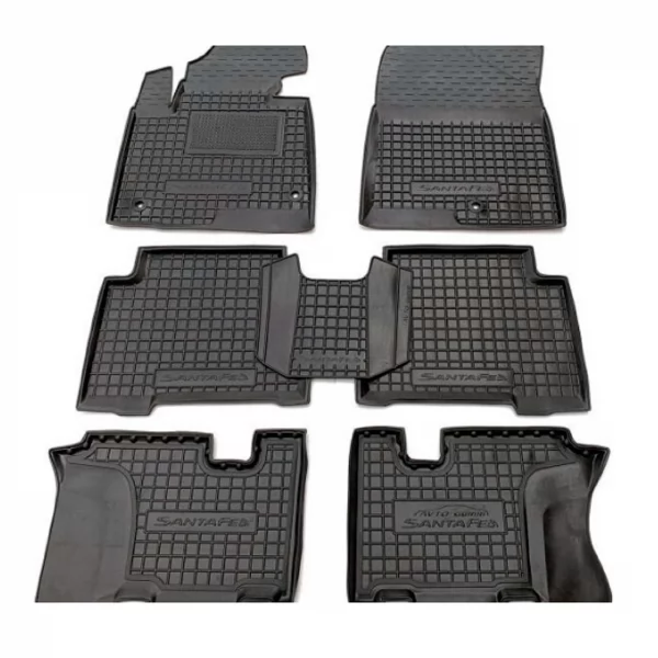 Килимки салону поліуретанові HYUNDAI (Хюндай) Santa-Fe grand (2014>) (7місць)